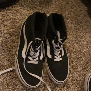 Black high top vans